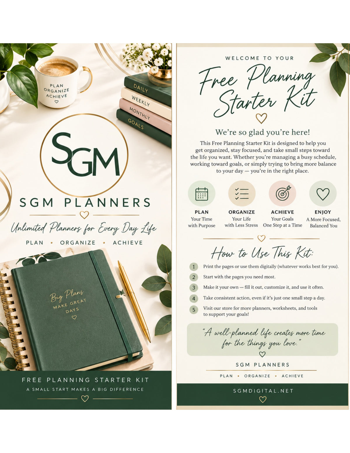 Free Planning Starter Kit