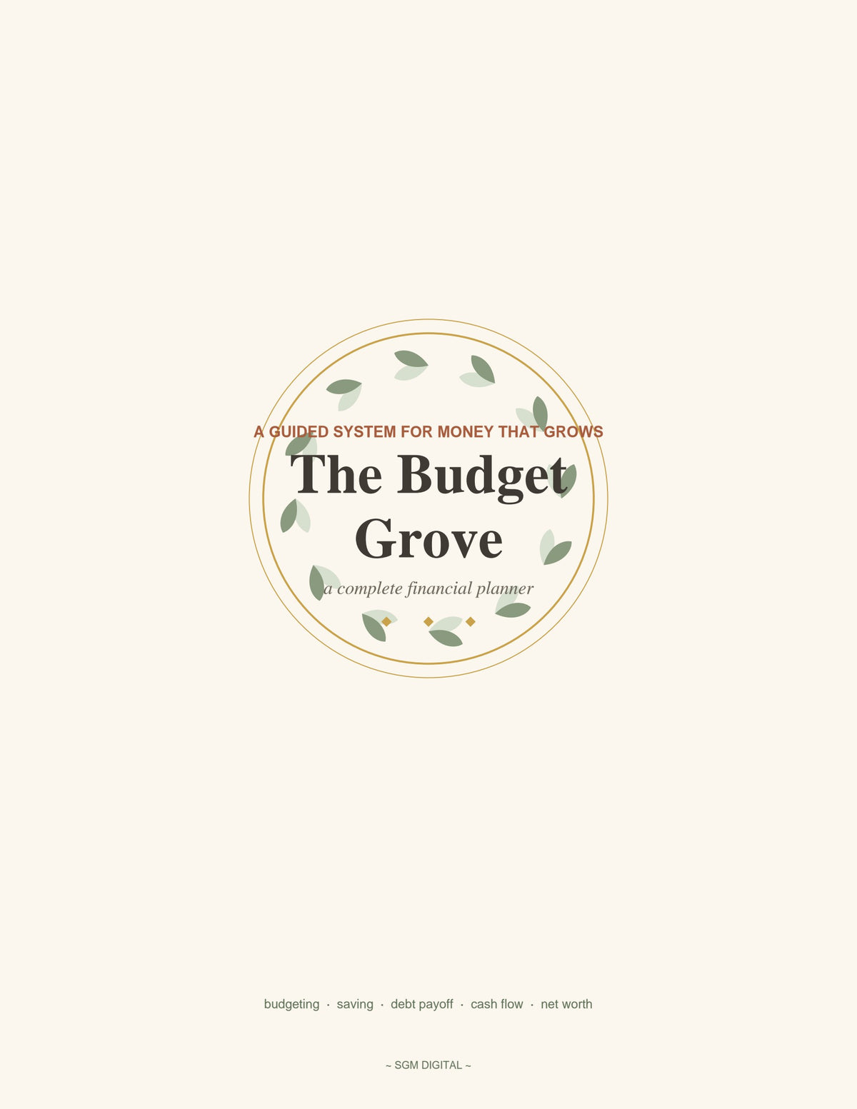Budget Grove Financial Planner