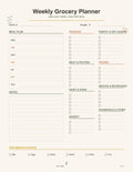 Weekly Grocery Planner