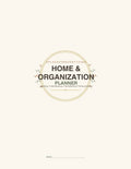 Home & Organization Planner