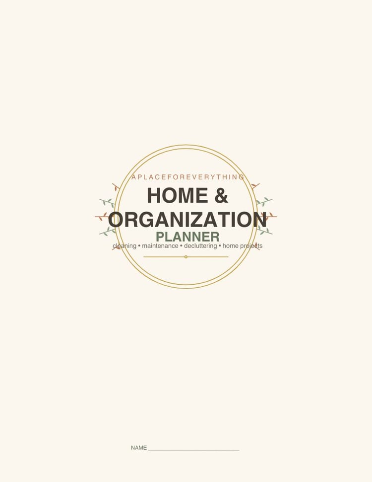 Home & Organization Planner