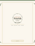 Nourish & Plan Meal Planner