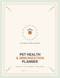 Pet Health & Immunization Planner