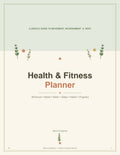 Bloom & Balance — Health & Fitness Planner 1